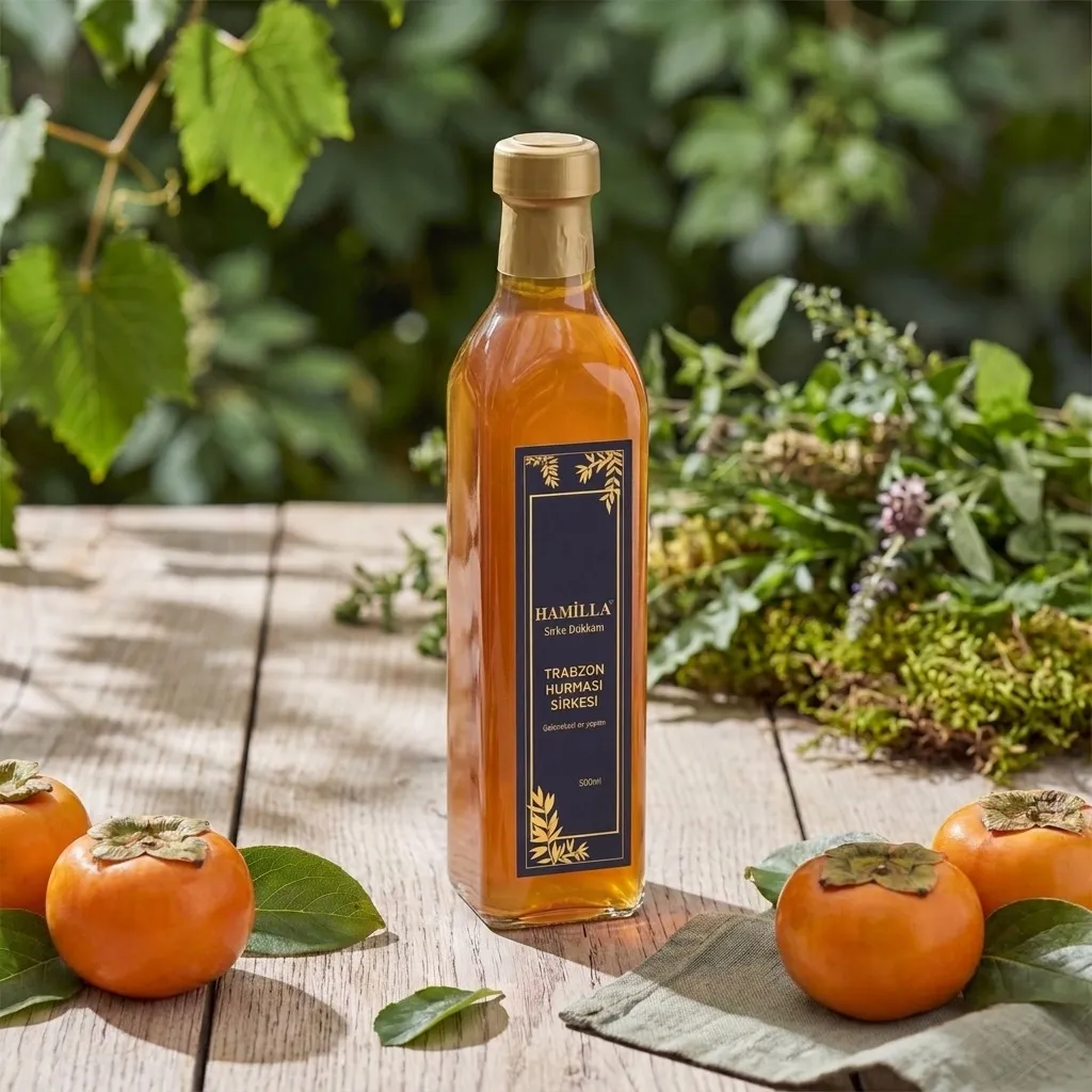 Trabzon Hurması Sirkesi – 500 ml - Görsel 2