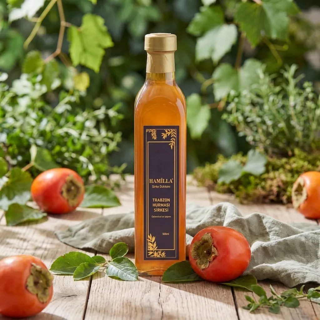 Trabzon Hurması Sirkesi – 500 ml - Görsel 1