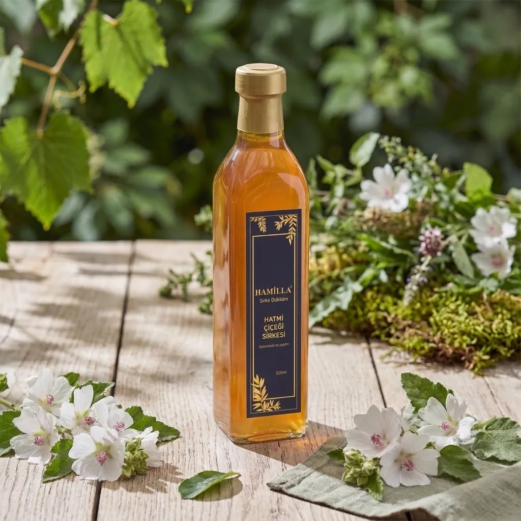 Hatmi Çiçeği Sirkesi – 500 ml - Görsel 2
