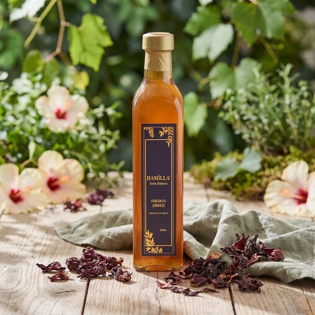 Hibiskus Sirkesi – 500 ml - Görsel 1